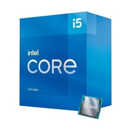 Intel Processzor - Core i5-11400 (2600Mhz 12MBL3 Cache 14nm 65W skt1200 Rocket Lake) BOX