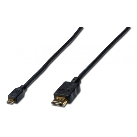 Assmann HDMI High Speed connection cable, type D - A