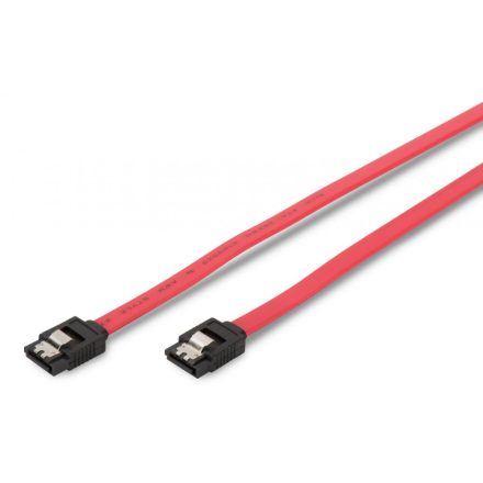Assmann SATA connection cable 0,5m Red