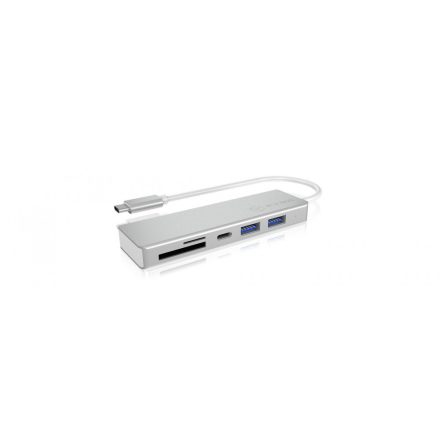 Raidsonic IcyBox IB-HUB1413-CR USB 3.0 Type-C USB hub with 3 USB ports and multi-cardreader