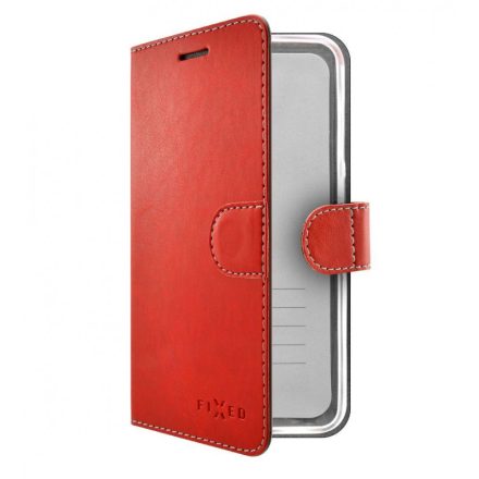 FIXED Wallet oldalranyíló telefontok FIT Apple iPhone 11 Pro, Piros