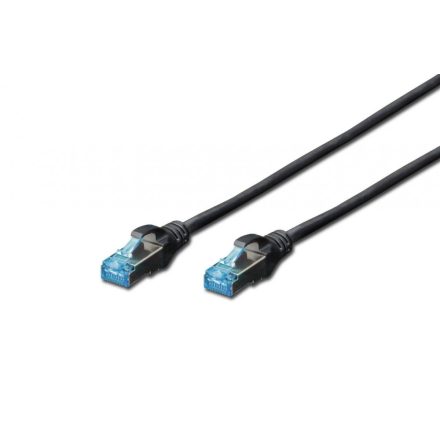 Digitus CAT5e SF-UTP Patch Cable 1m Black