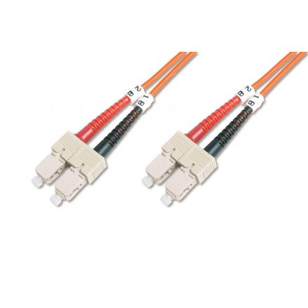 Digitus DK-2522-01 száloptikás kábel 1 M SC I-VH OM2 Orange