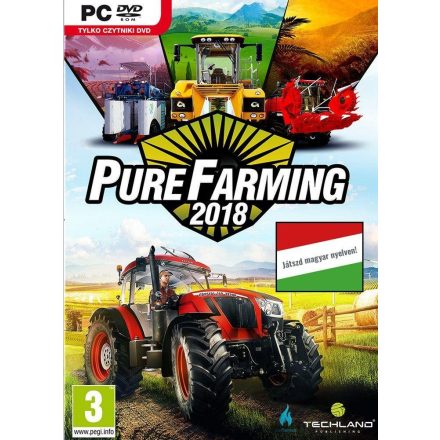 Techland Publishing Pure Farming 2018 magyar nyelven (PC)