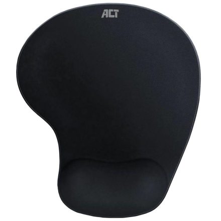 ACT AC8010 Ergonomic with wrist rest Egérpad Black