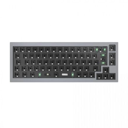 Keychron Q2 QMK Custom Mechanical Keyboard Barebone ISO Silver Grey UK