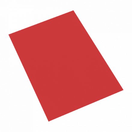 Dekor karton 1 oldalas 48x68cm, 350g. 25ív/csomag, Bluering® piros