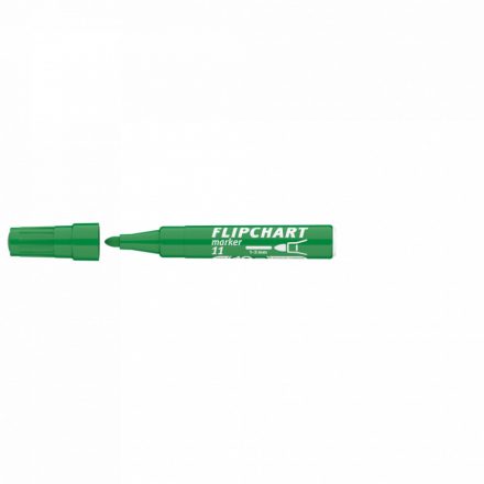 Flipchart marker vízbázisú 3mm, kerek Artip 11 zöld