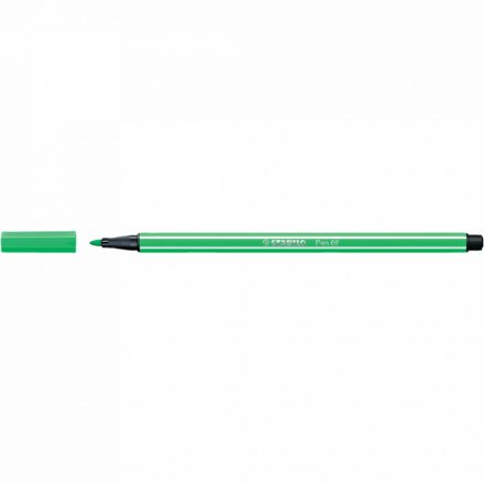 Rostirón, filctoll 1mm, M STABILO Pen 68 smaragdzöld