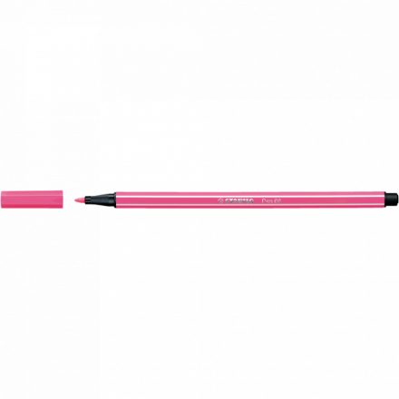 Rostirón, filctoll 1mm, M STABILO Pen 68 halvány rózsaszín