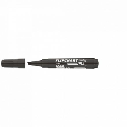 Flipchart marker vízbázisú 1-4mm, vágott Artip 12XXL fekete