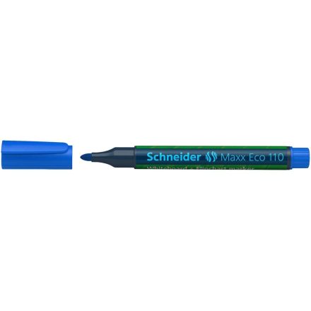 Tábla- és flipchart marker utántölthető 1-3mm, kúpos Schneider Maxx Eco 110 kék