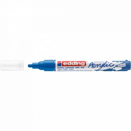Akril marker 2-3mm, Edding 5100 kék