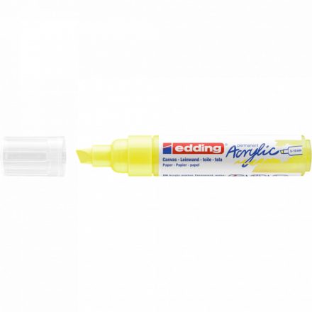 Akril marker 5-10mm, Edding 5000 neon citromsárga