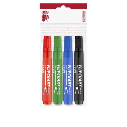 Flipchart marker vízbázisú 3mm, kerek Artip11XXL, 4 klf.szín