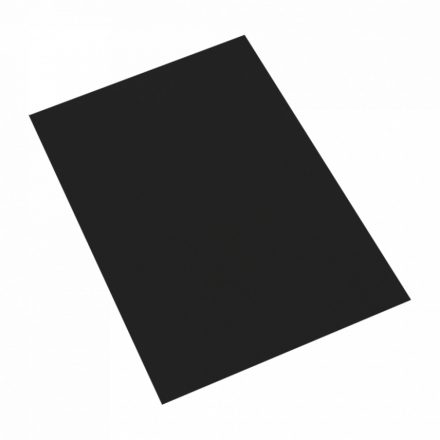 Dekor karton 1 oldalas 48x68cm, 350g. 25ív/csomag, Bluering® fekete