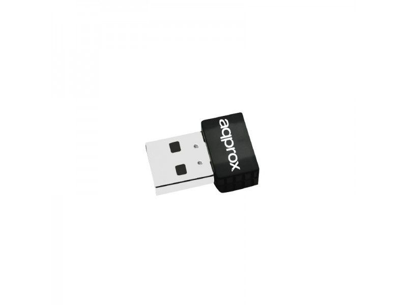 USB Wifi Adapter approx! APPUSB600NAV2 Fekete MOST 7999 HELYETT 6399 Ft-ért!