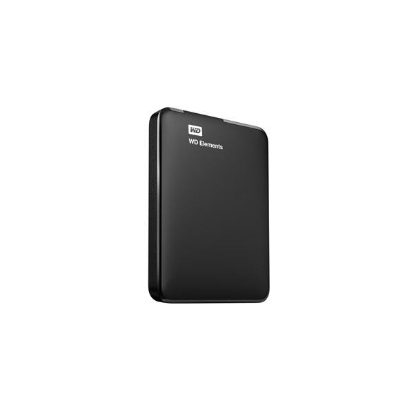 WESTERN DIGITAL 2.5" USB 3.0 HDD 1TB ELEMENTS PORTABLE 5400rpm 8MB Cache fekete