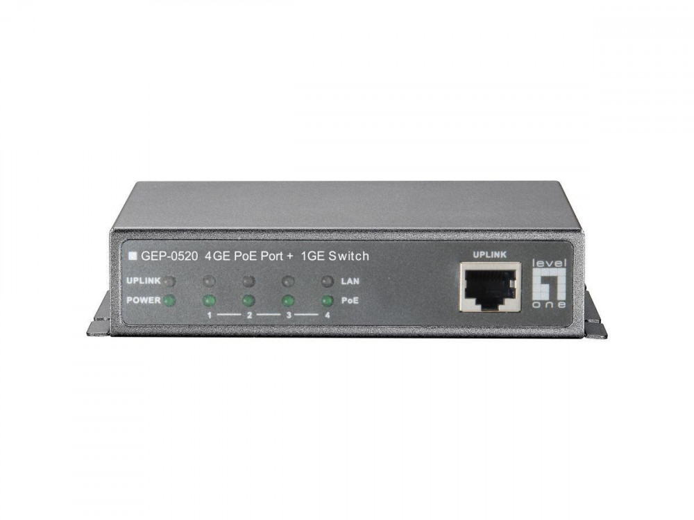 LevelOne GEP-0520 5-Port Gigabit PoE Switch