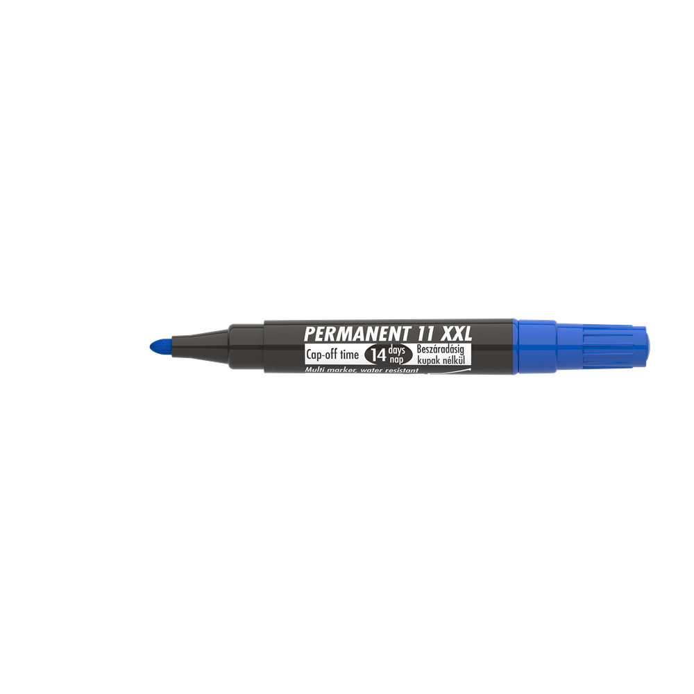 Alkoholos marker 3mm, kerek Ico 11XXL kék