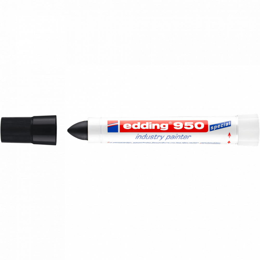 Alkoholos jelölő marker 10mm, kúpos Edding 950 fekete