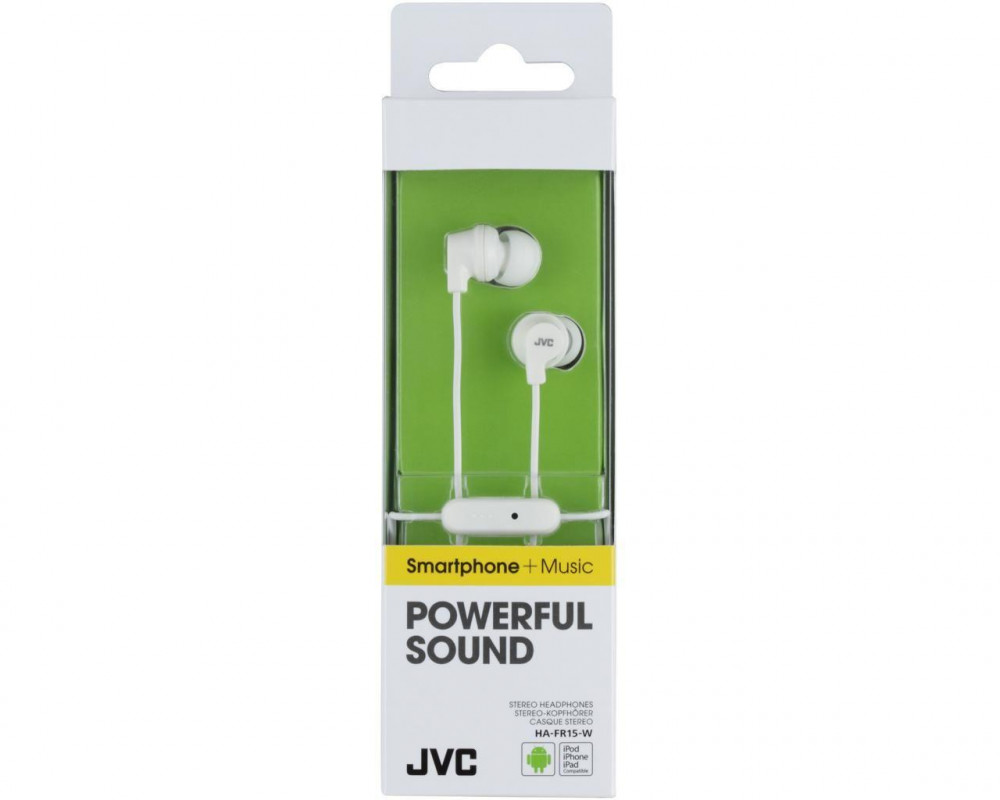 JVC HA-FR15W Headset White