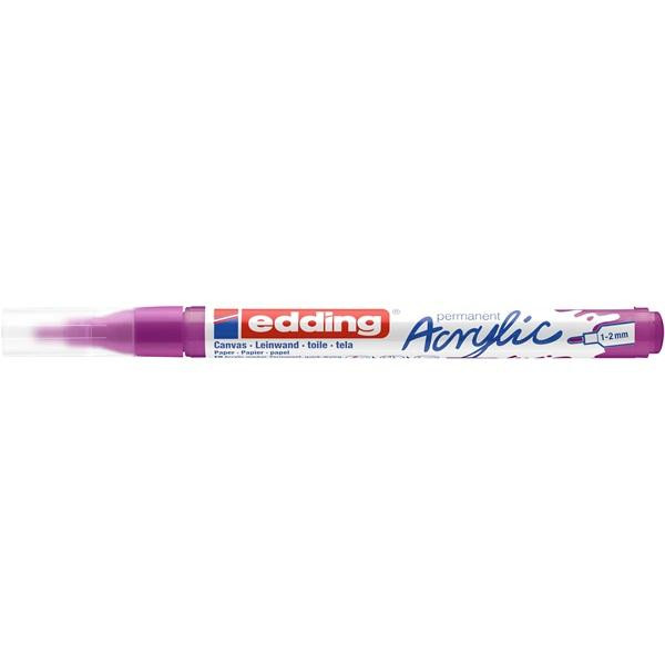 Akril marker 1-2mm, Edding 5300 lila