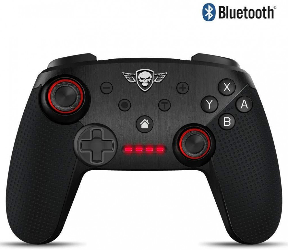 Spirit of Gamer Gamepad Vezeték Nélküli - Pro Gaming Bluetooth Nintendo Switch (Vibration, fekete)