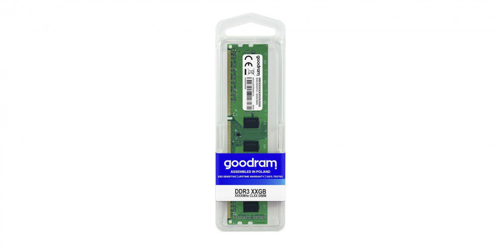 GOODRAM Memória DDR3 8GB 1600MHz CL11 1,35V DIMM