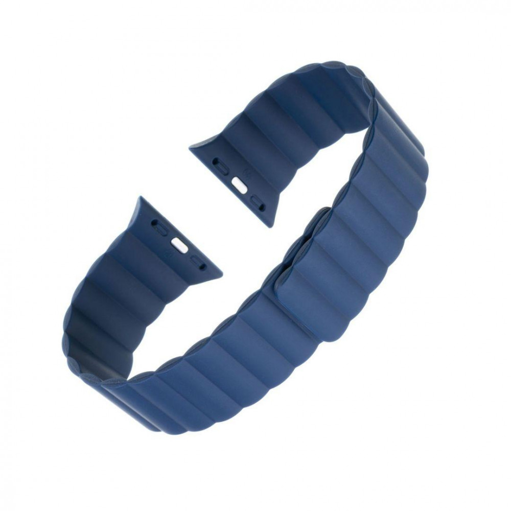FIXED mágneses szíj Apple Watch 42/44 mm, kék