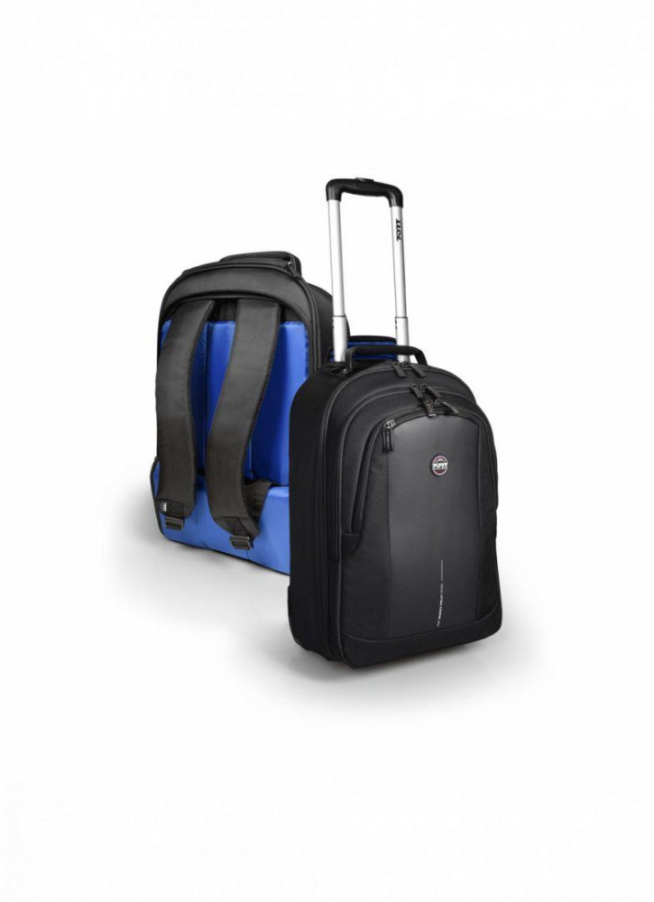 Port Designs Chicago Evo Laptop Backpack & Trolley 15,6" Black
