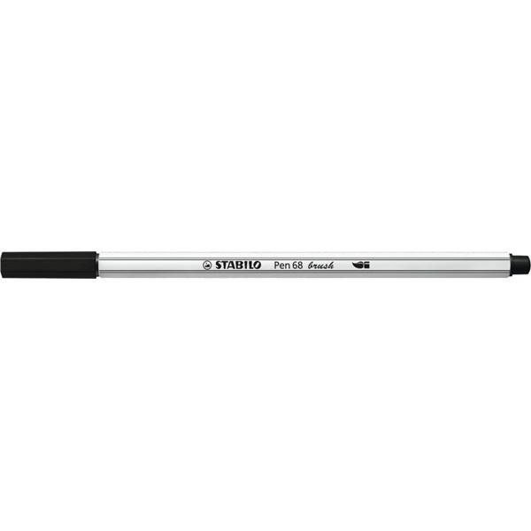 Stabilo Pen 68 brush fekete ecsetfilc